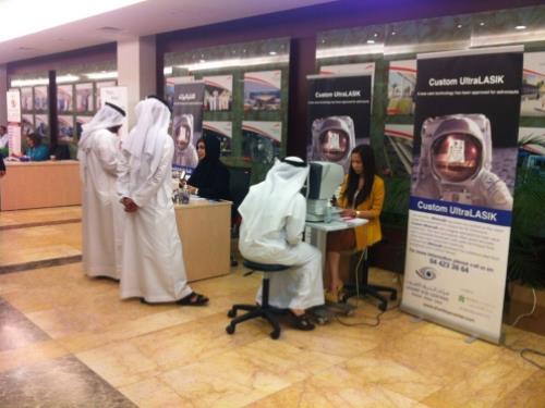 Sharif Eye Centers (Dubai) at the Road and transportation Authority open day